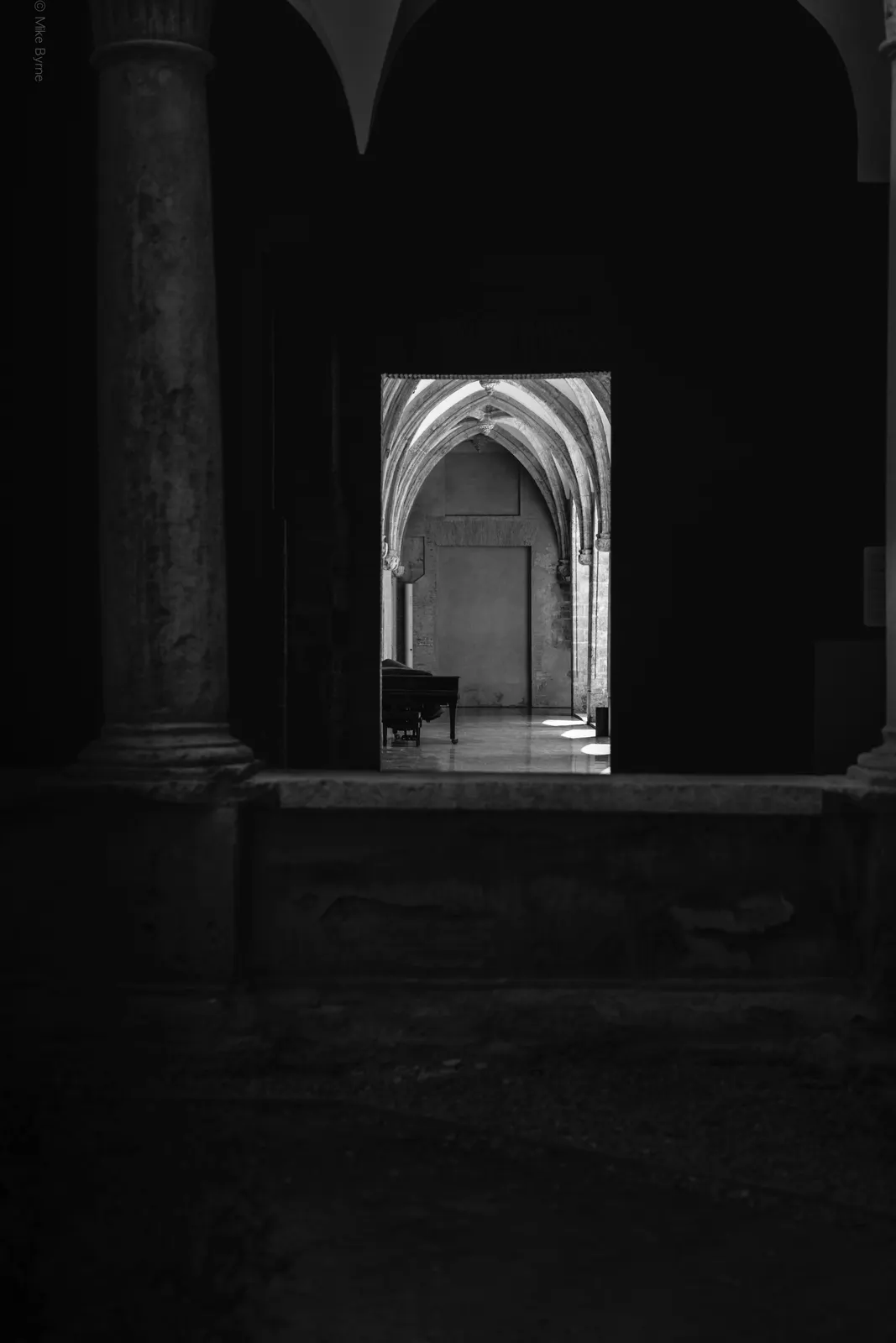 Darkened Hall