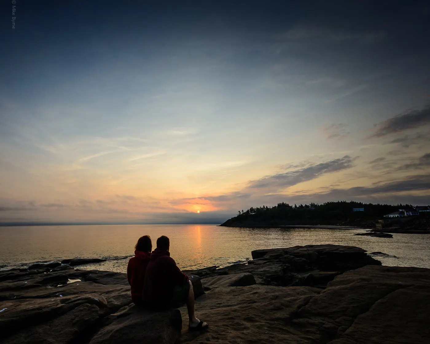 Sunset on the Rocks