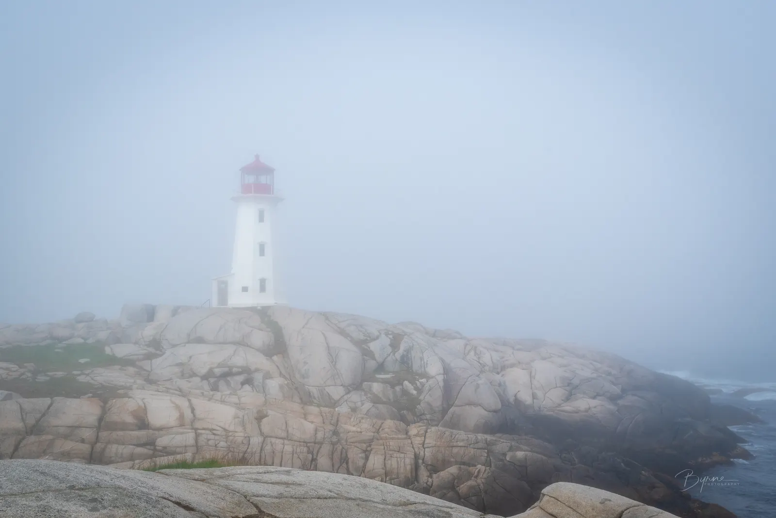 Peggy's Cove in the Fog